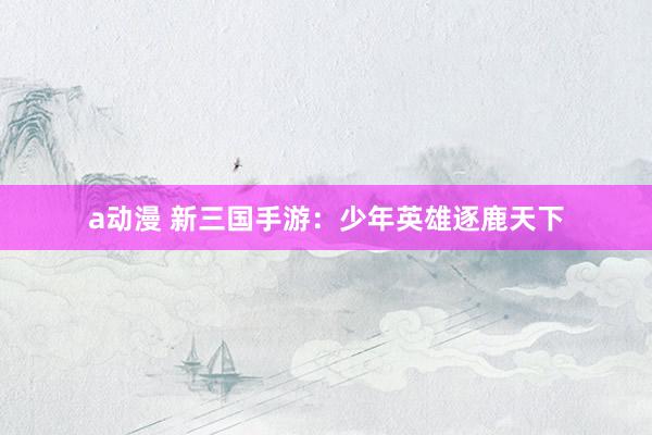 a动漫 新三国手游：少年英雄逐鹿天下