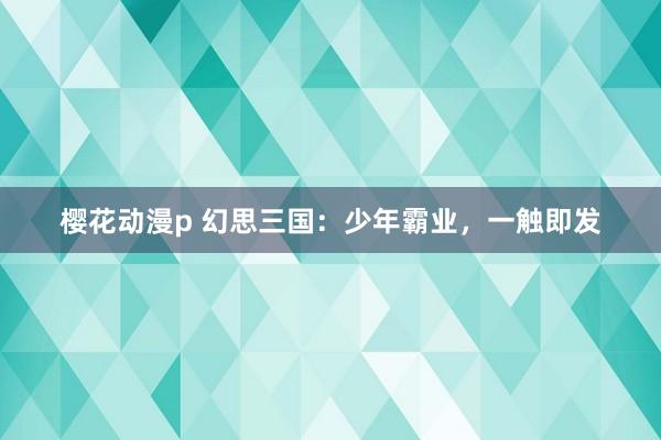 樱花动漫p 幻思三国：少年霸业，一触即发